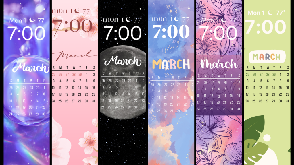 Free Downloadable Phone Wallpapers – March 2024